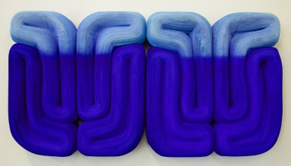 Jae Ko, JK1039 Ultramarine Blue with Sky Blue, 2010